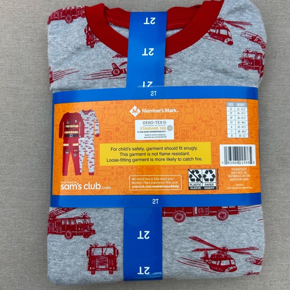 Member’s Mark 4 piece Boy’s Favorite Pajamas - Picture 3 of 6